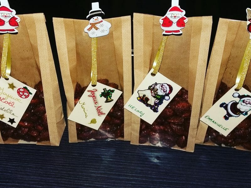 Cliquez pour zoomer ! Amandes grillées à la cannelle et au miel Thermomix par Céline