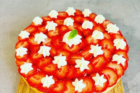 Cliquez pour zoomer ! Tarte aux fraises Thermomix par clin87