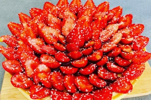Cliquez pour zoomer ! Tarte aux fraises Thermomix par clin87
