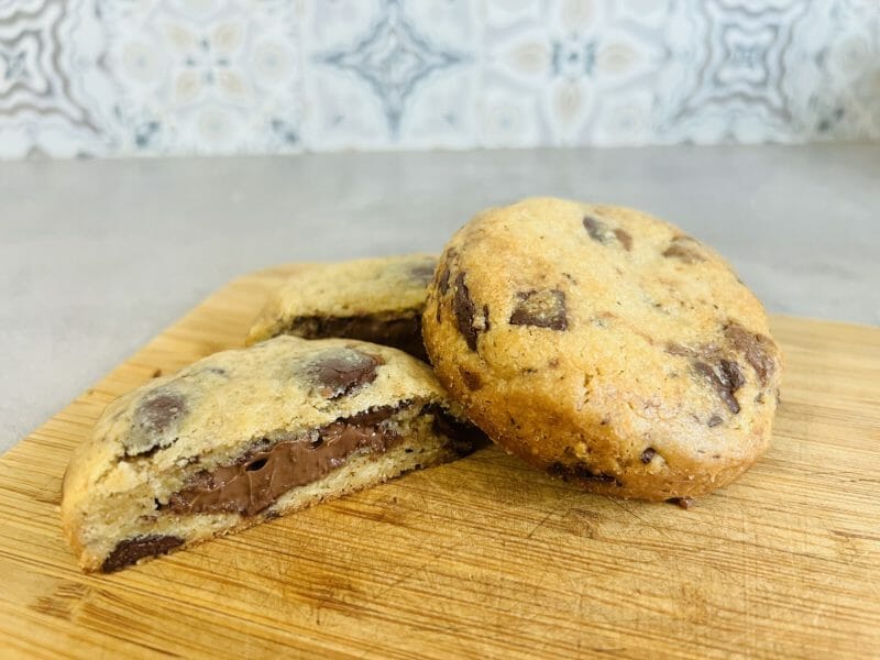 Cliquez pour zoomer ! Cookies fourrés au nutella Thermomix par clin87