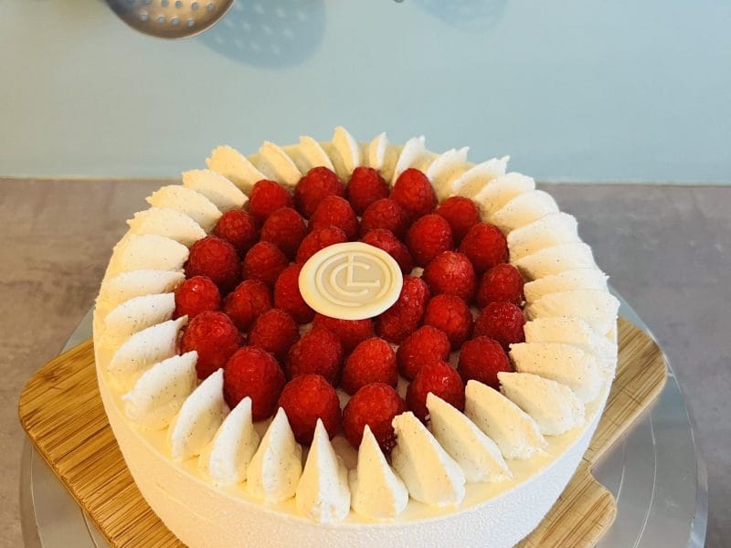 Cliquez pour zoomer ! Tiramisu aux framboises et spéculoos Thermomix par clin87