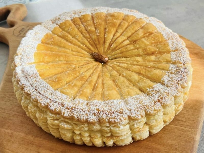 Cliquez pour zoomer ! Galette des rois à la frangipane Thermomix par clin87
