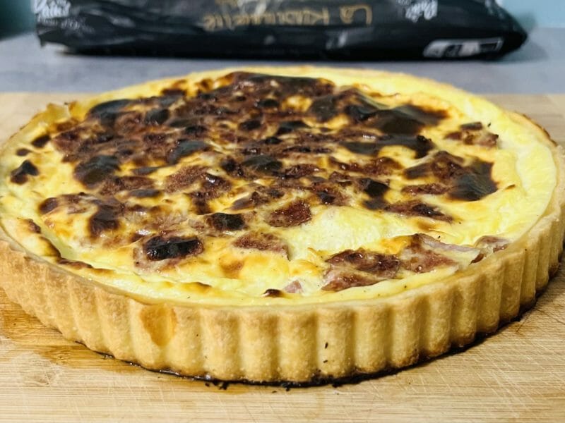Cliquez pour zoomer ! Quiche saumon et courgettes Thermomix par clin87