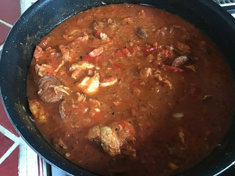 Cliquez pour zoomer ! Sauté de poulet au chorizo Thermomix par annick72david