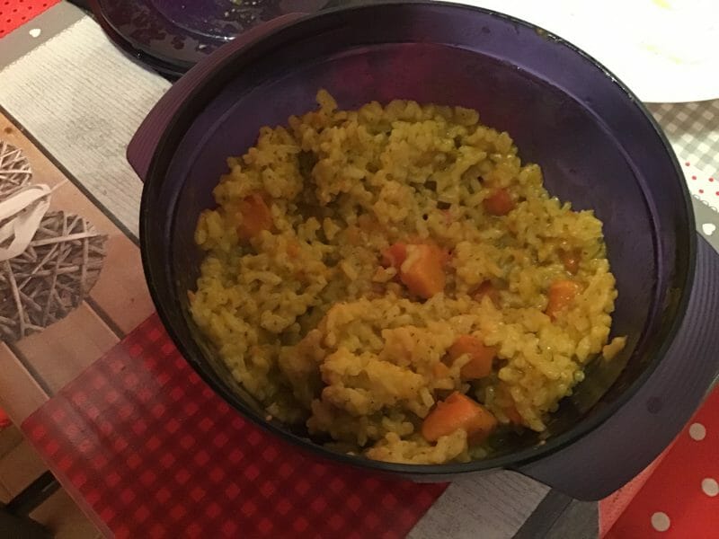 Cliquez pour zoomer ! Risotto au potimarron Thermomix par annick72david