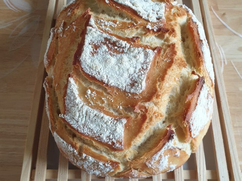 Cliquez pour zoomer ! Pain Cocotte Thermomix par bea02