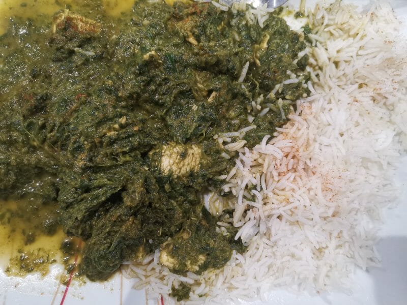 Cliquez pour zoomer ! Poulet Palak Thermomix par isalef