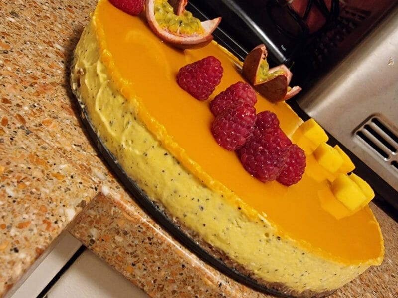 Cliquez pour zoomer ! Bavarois aux framboises Thermomix par melina_7