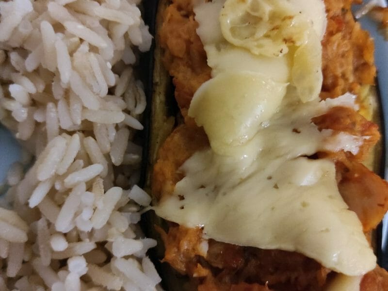 Cliquez pour zoomer ! Aubergines farcies au thon Thermomix par tatiana_9