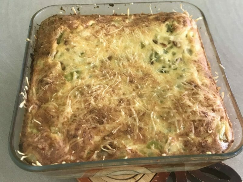 Cliquez pour zoomer ! Flan de courgettes Thermomix par nadcooking