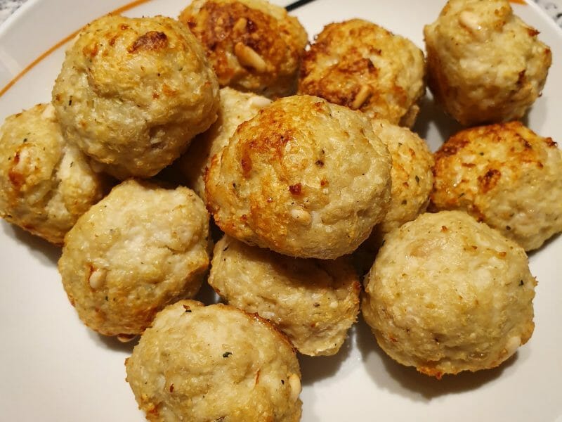 Cliquez pour zoomer ! Boulettes de poulet aux olives Thermomix par sarah_51