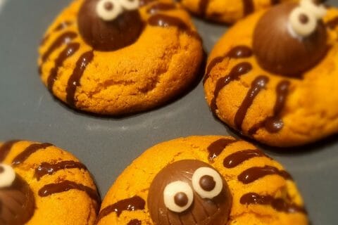 Cliquez pour zoomer ! Spider cookies – cookies araignées Thermomix par sarah_51