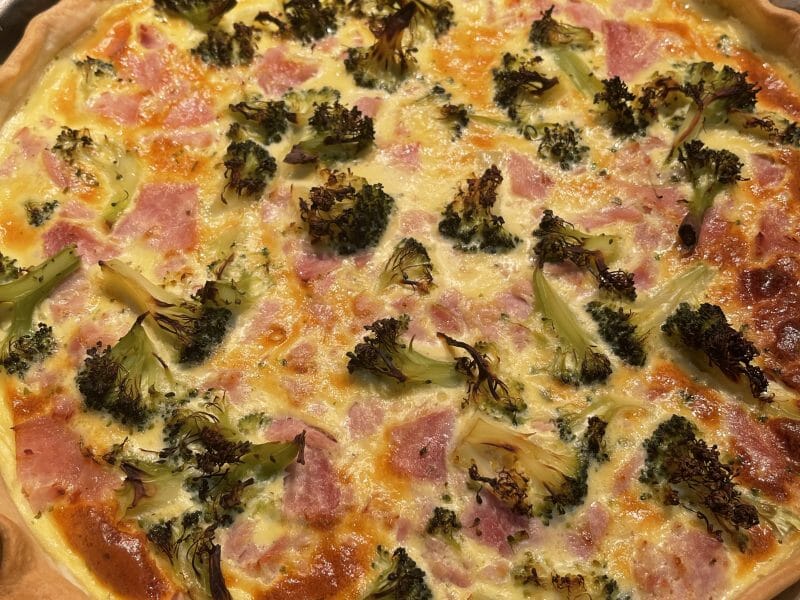 Cliquez pour zoomer ! Quiche au brocoli et jambon Thermomix par zizon68