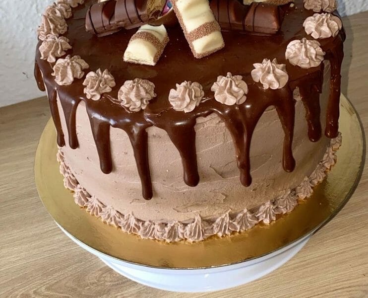 Cliquez pour zoomer ! Layer cake Kinder Bueno Thermomix par sally_2