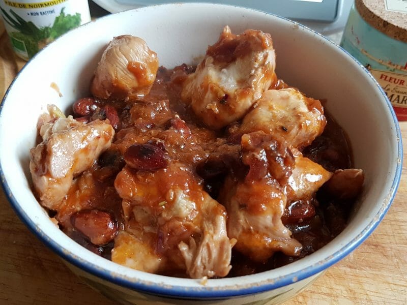Cliquez pour zoomer ! Poulet aux amandes Thermomix par elisabeth_9