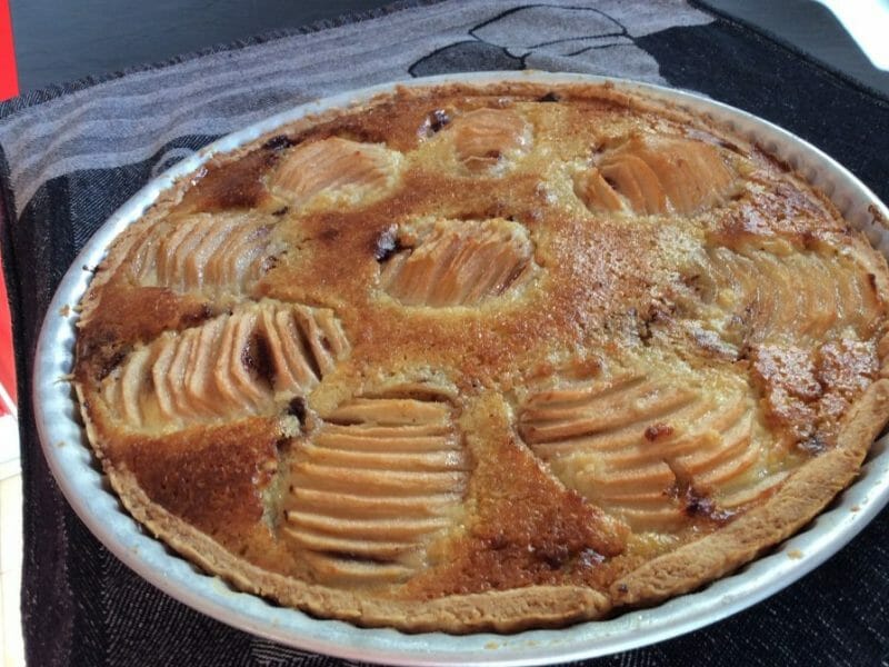 Cliquez pour zoomer ! Tarte poires et chocolat Thermomix par Muraillon