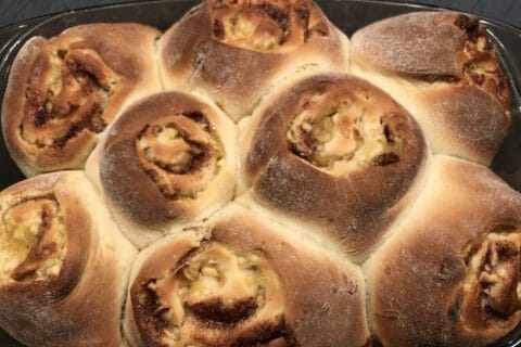 Cliquez pour zoomer ! Roulés aux pommes et à la cannelle Thermomix par Muraillon