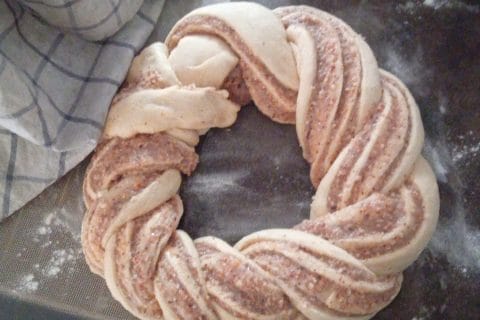 Cliquez pour zoomer ! Brioche tressée aux noisettes Thermomix par clementine_10