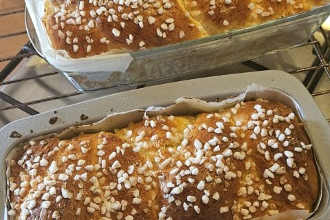 Cliquez pour zoomer ! Brioche tressée à la mie filante Thermomix par Maanon