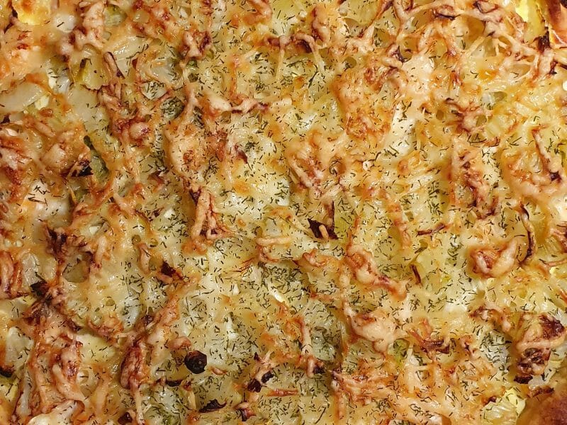 Cliquez pour zoomer ! Tarte au fenouil et saumon Thermomix par Cindy Dub