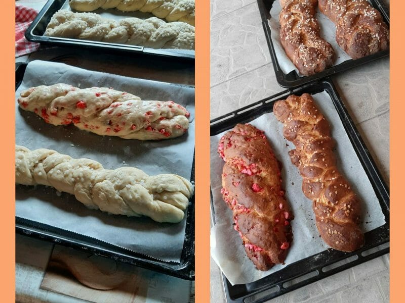 Cliquez pour zoomer ! Brioche tressée à la mie filante Thermomix par jennifer_48