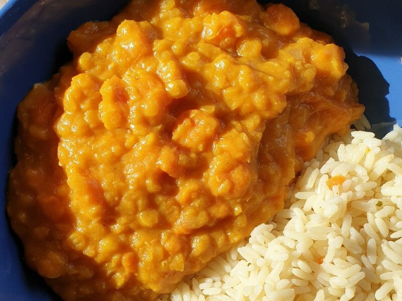 Cliquez pour zoomer ! Dhal de patate douce et de lentilles corail Thermomix par jessica_50