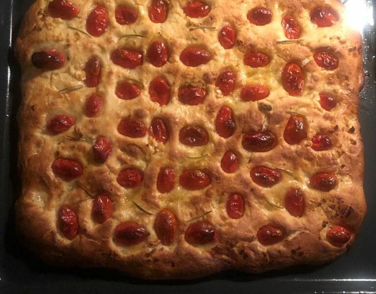Cliquez pour zoomer ! Focaccia des Pouilles Thermomix par lolaoulili