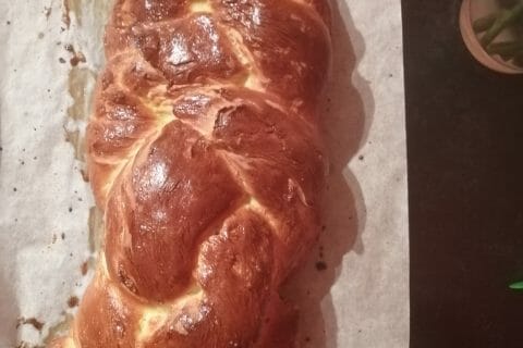 Cliquez pour zoomer ! Brioche tressée à la mie filante Thermomix par Miami 5635