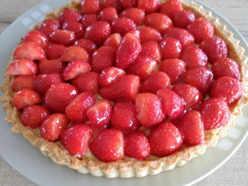 Cliquez pour zoomer ! Tarte aux fraises Thermomix par tatisy