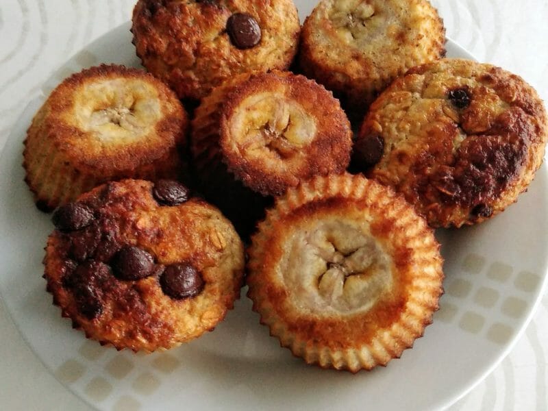 Cliquez pour zoomer ! Gâteau de flocons d’avoine à la banane Thermomix par tatisy