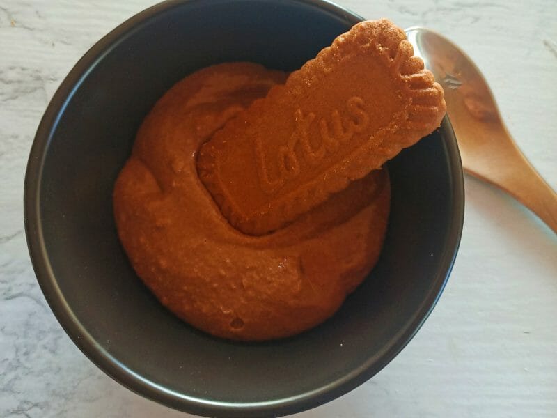 Cliquez pour zoomer ! Mousse chocolat et spéculoos Thermomix par tite_3