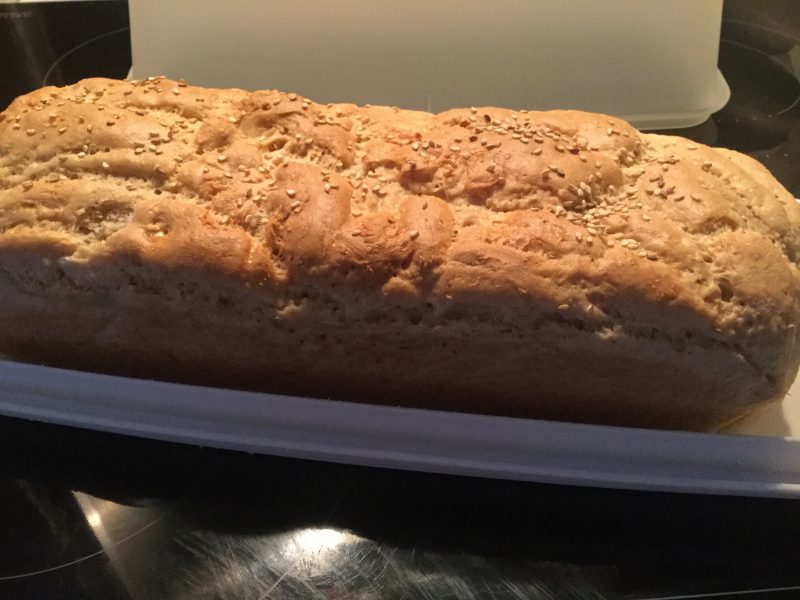 Cliquez pour zoomer ! Pain aux flocons d’avoine et au miel Thermomix par annabelle