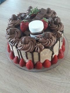 Cliquez pour zoomer ! Layer cake Kinder Bueno Thermomix par cecilou26