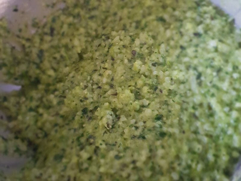 Cliquez pour zoomer ! Risotto au pesto d’épinards et basilic Thermomix par mayon_1
