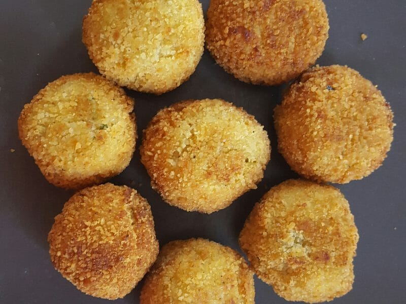 Cliquez pour zoomer ! Boulettes pois chiches et courgettes Thermomix par Vanesssa