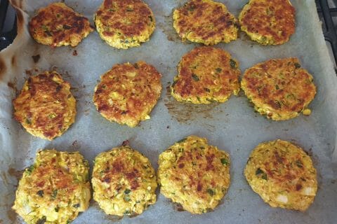 Cliquez pour zoomer ! Galettes de courgettes grecques Thermomix par fleur_de_courgette