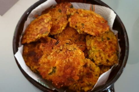 Cliquez pour zoomer ! Galettes de courgettes grecques Thermomix par fleur_de_courgette