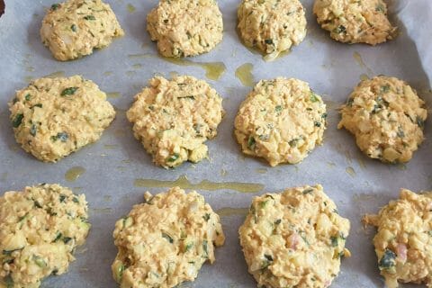 Cliquez pour zoomer ! Galettes de courgettes grecques Thermomix par fleur_de_courgette