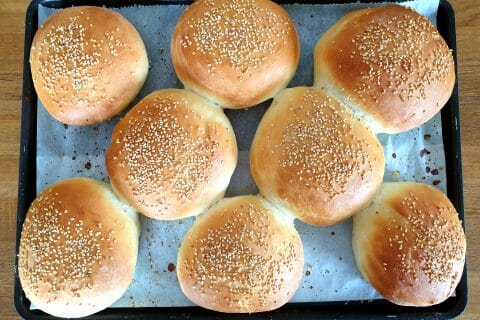 Cliquez pour zoomer ! Pains hamburger Thermomix par Phinette