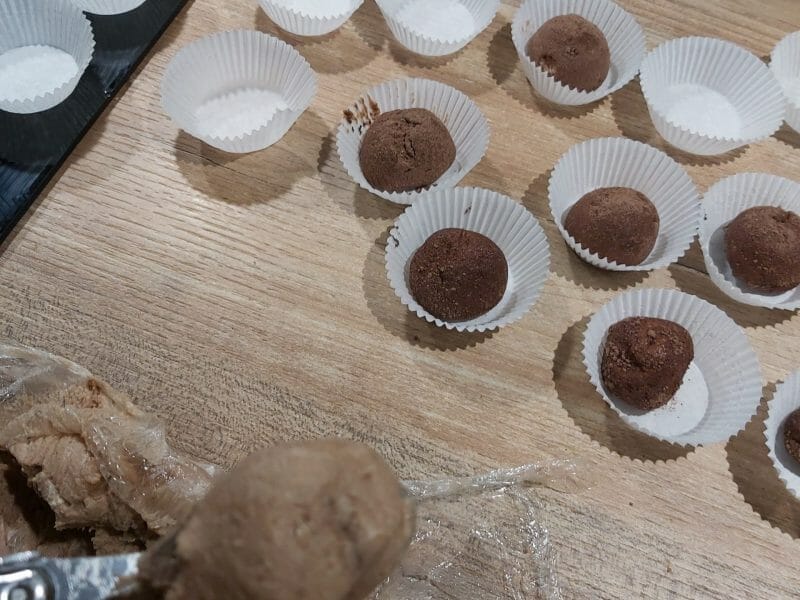 Cliquez pour zoomer ! Truffes au tiramisu Thermomix par stephanie87