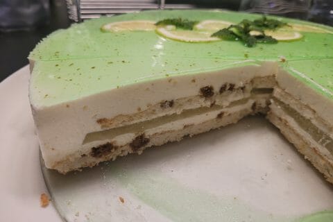 Cliquez pour zoomer ! Bavarois Mojito Thermomix par Karineo
