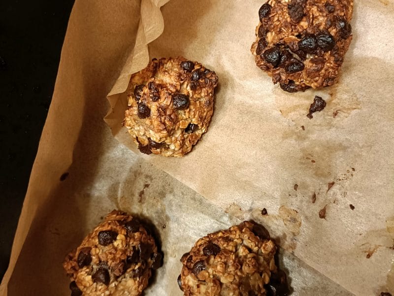 Cliquez pour zoomer ! Biscuits avoine, banane et chocolat Thermomix par chloe_dev