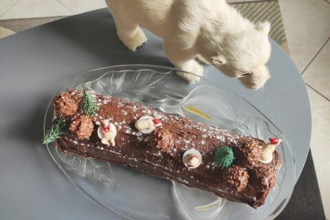 Cliquez pour zoomer ! Bûche Ferrero Rocher Thermomix par chloe_dev