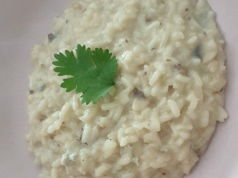 Cliquez pour zoomer ! Risotto au gorgonzola et champignons Thermomix par melissa_36