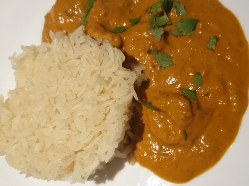 Cliquez pour zoomer ! Curry de crevettes au lait de coco Thermomix par melissa_36