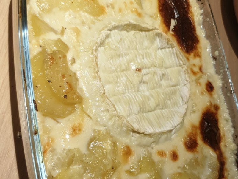 Cliquez pour zoomer ! Gratin de pommes de terre à la normande Thermomix par melissa_36