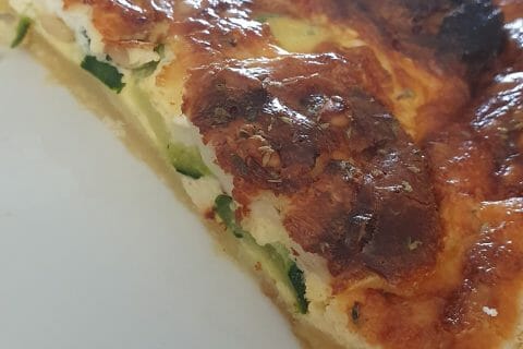 Cliquez pour zoomer ! Tarte courgettes, chèvre et pignons de pin Thermomix par emi_10