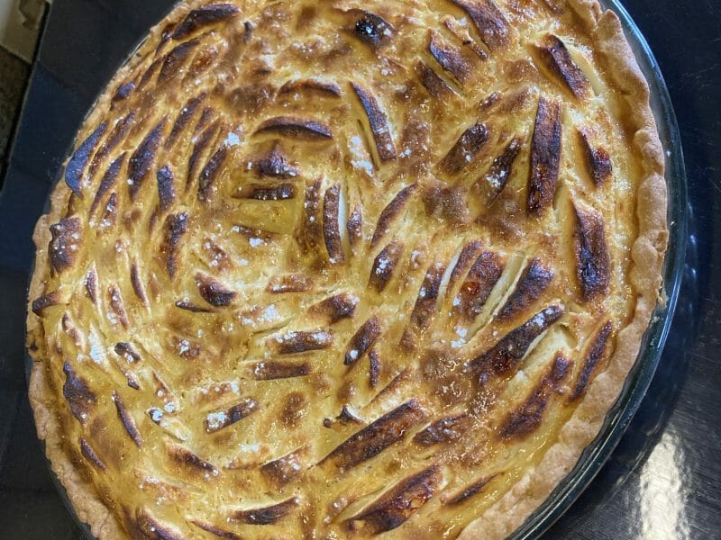 Cliquez pour zoomer ! Tarte normande aux pommes Thermomix par yza_bel