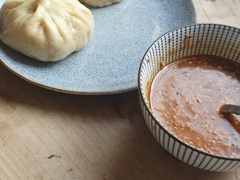 Cliquez pour zoomer ! Wang mandu – petits pains farcis à la vapeur Thermomix par melaniejolie