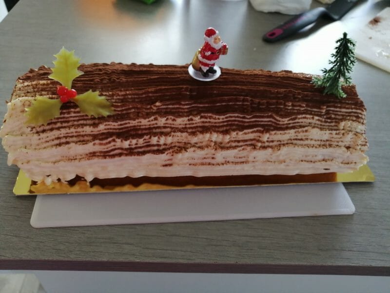 Cliquez pour zoomer ! Bûche Tiramisu Thermomix par mel-anie54